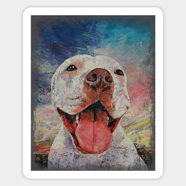 Pitbull Sticker by creese